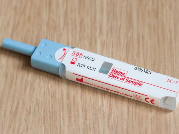 Bowel cancer screening test